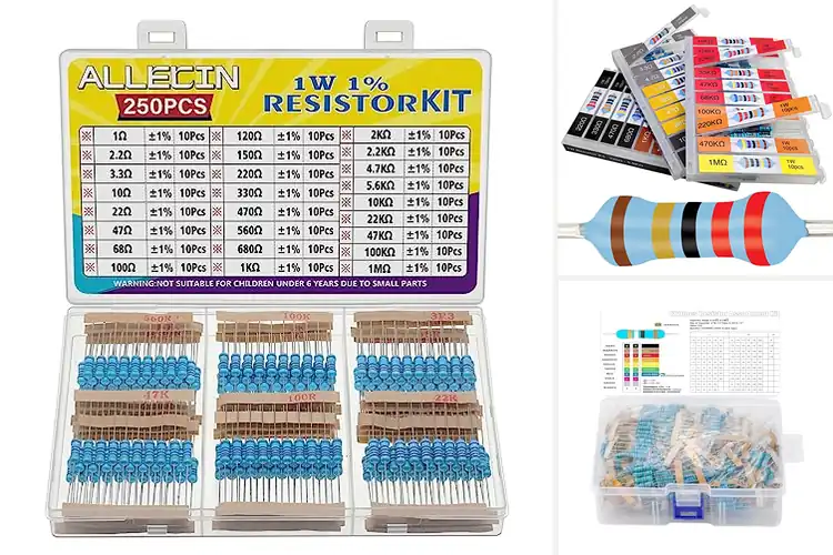 Detailed view of Best 1 Percent Resistors