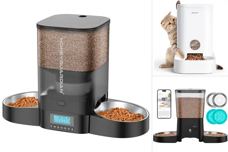 Detailed view of Best 3.5L Cat Feeder: Happy Cat, Easy Life