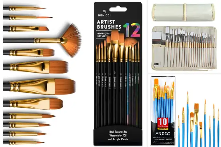 Detailed view of Best Acrylic Brush For Artists