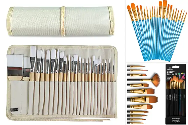 Detailed view of Best Acrylic Paint Brushes: Top Picks to Elevate Your Art