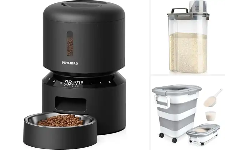 Detailed view of Best Airtight Cat Food Dispensers