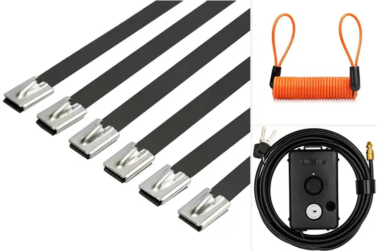 Detailed view of Best Armored Cable Alarm Accessories