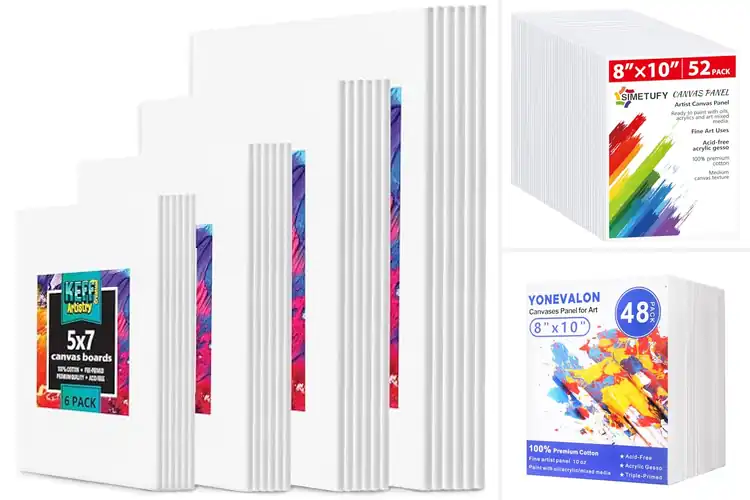 Detailed view of Best Art Class Canvases