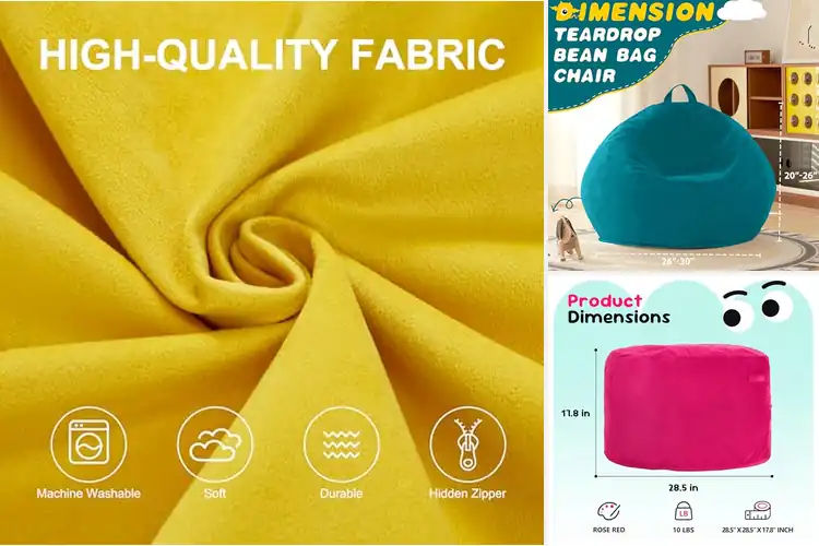 Detailed view of Best Bean Bags With Removable Covers