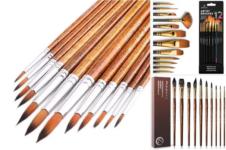 Detailed view of Best Brush Sets For Watercolor