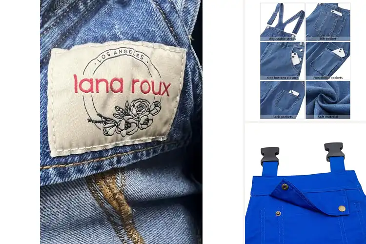 Detailed view of Best Cargo Pocket Overalls