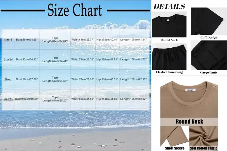 Detailed view of Best Cargo Sets for Effortless Style & Everyday Comfort