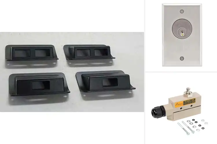 Detailed view of Best Cast Aluminum Door Switches for Secure, Smooth Access