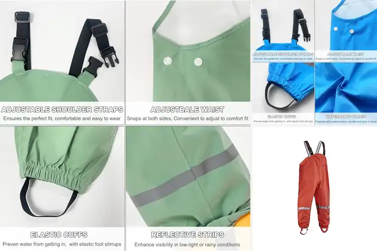Detailed view of Best Children’s Bib Pants