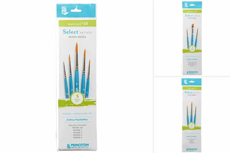 Detailed view of Best Complete Select Artiste Collection Of Brushes