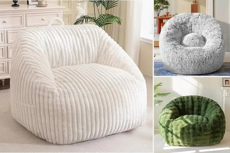 Detailed view of Best Cozy Giant Bean Bag
