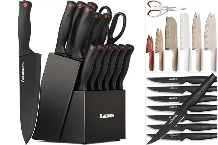 Detailed view of Best Dishwasher Safe Knives