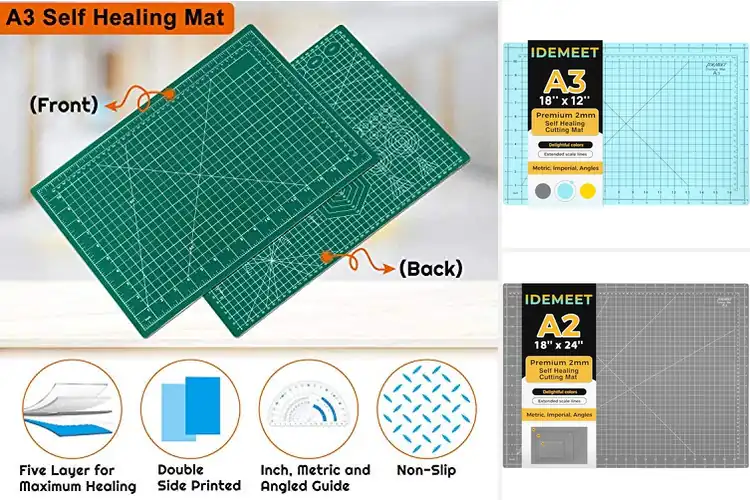 Detailed view of Best Double Sided Pattern Mats