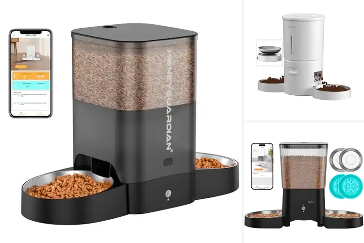 Detailed view of Best Dual Power Pet Feeders