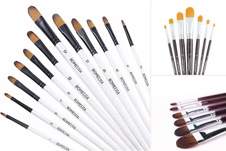 Detailed view of Best Filbert Paint Brushes: Top Picks to Elevate Your Art