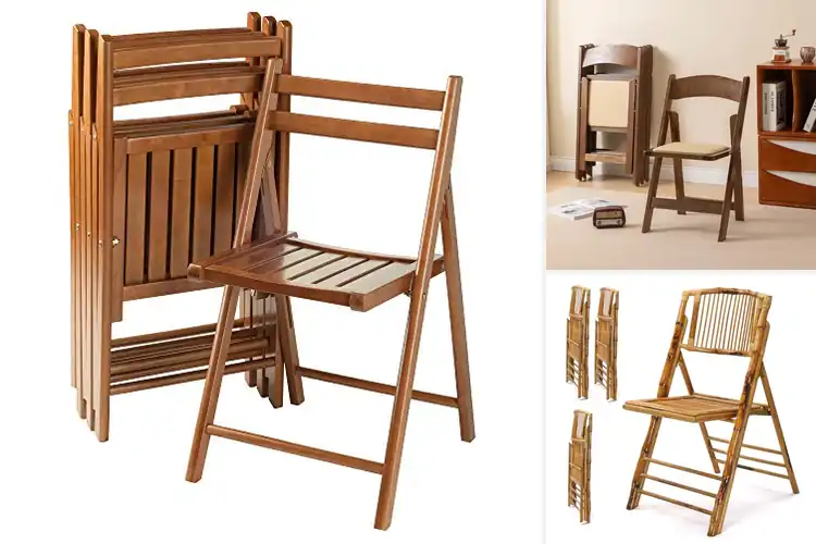 Detailed view of Best Folding Wood Chairs