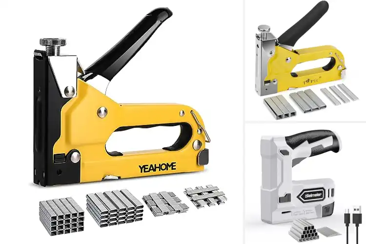 Detailed view of Best Furniture Staplers for Power, Precision & Comfort