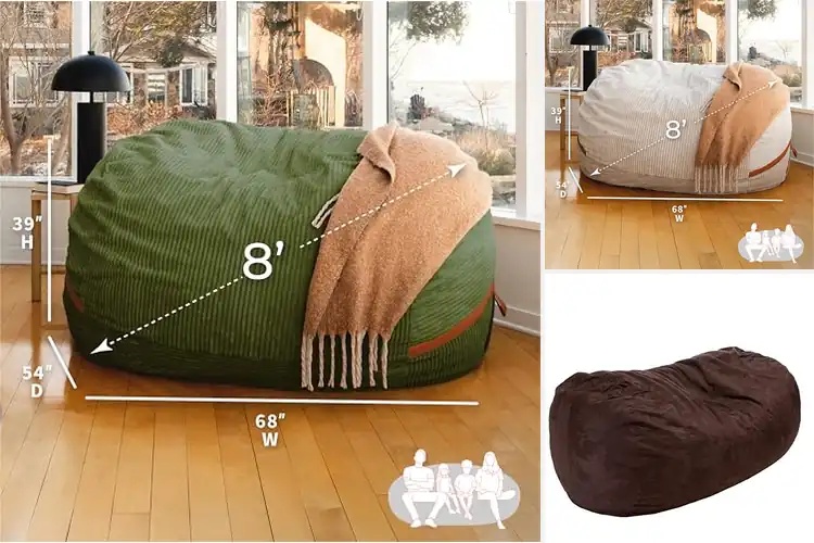 Detailed view of Best Giant 8Ft Bean Bag