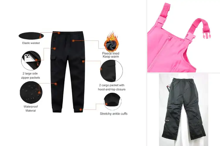 Detailed view of Best Girls’ Snow Pants
