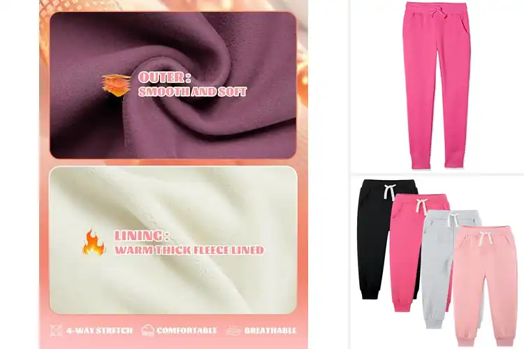 Detailed view of Best Girls’ Winter Pants