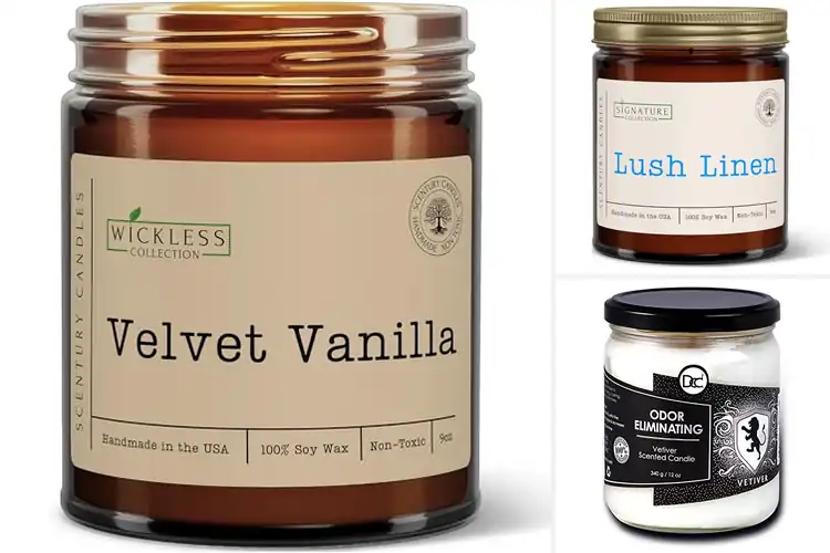 Detailed view of Best Gluten-Free Wax Candles