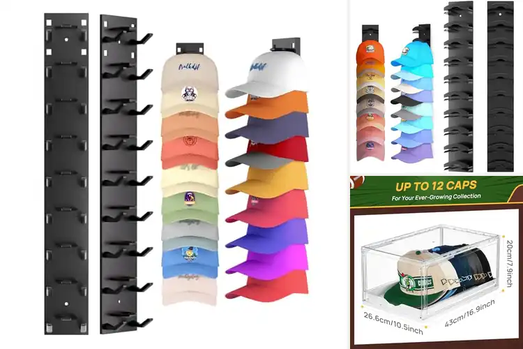 Detailed view of Best Hat Organizers: Top 10 Picks for a Clutter-Free Home
