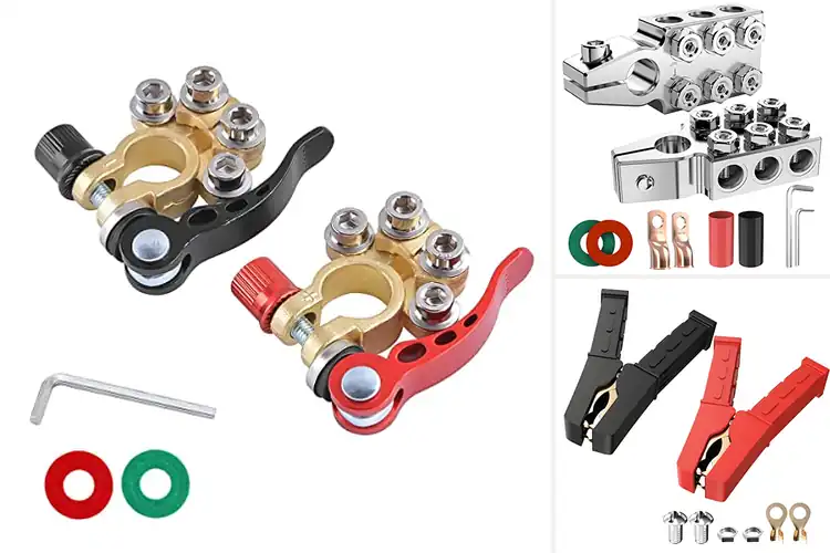 Detailed view of Best High Performance Battery Clamps