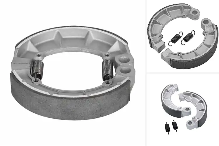 Detailed view of Best Honda PC800 Brake Shoes for Safe, Smooth Stopping