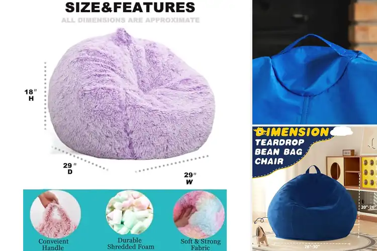 Detailed view of Best Kids Bean Bags
