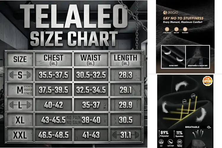 Detailed view of Best Mens Performance Tanks