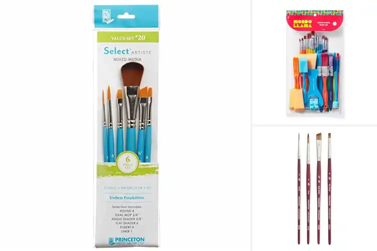 Detailed view of Best Mixed-Media Brushes