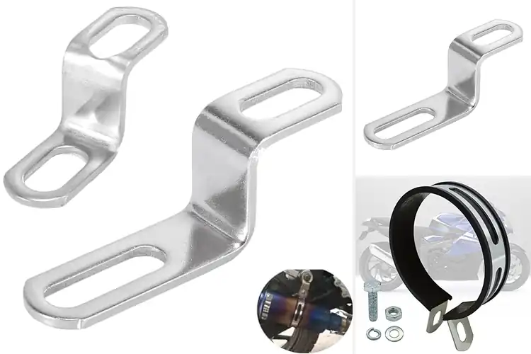 Detailed view of Best Motorcycle Exhaust Brackets for Style & Performance