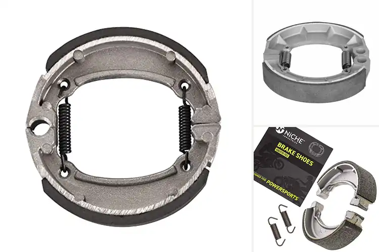 Detailed view of Best Motorcycle Rear Brake Shoes