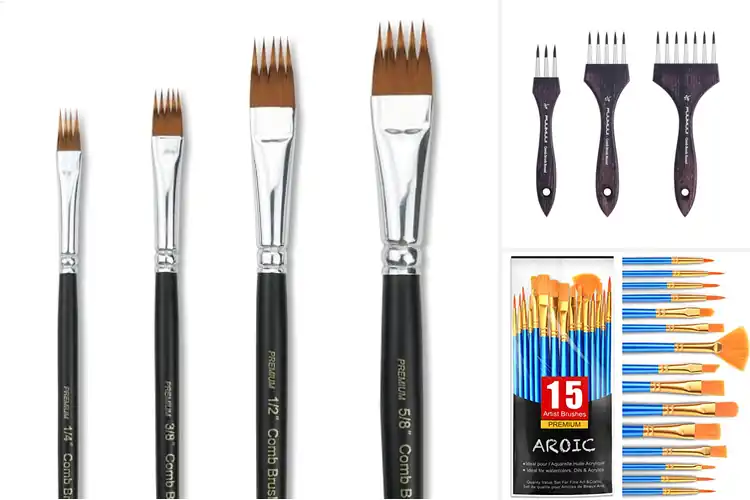Detailed view of Best Multi-Technique Paint Brushes