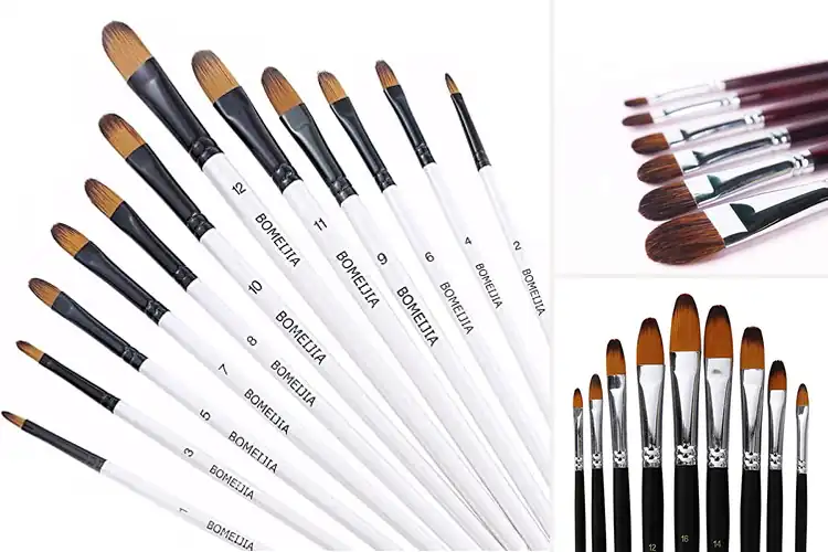 Detailed view of Best Oil Paint Brush Filberts: Top 10 Picks for Artists