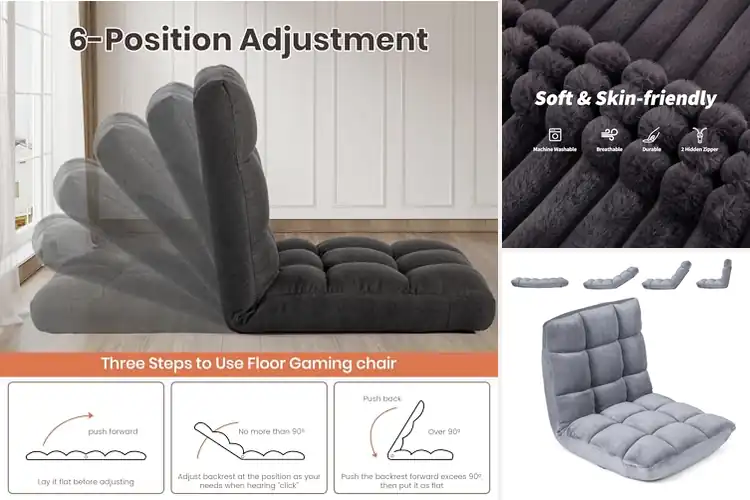 Detailed view of Best Oversized Floor Chairs for Ultimate Relaxation