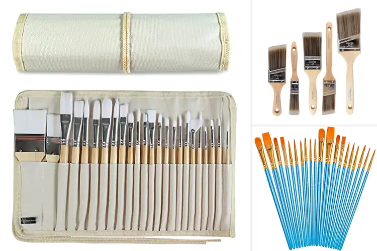 Detailed view of Best Painting Brushes