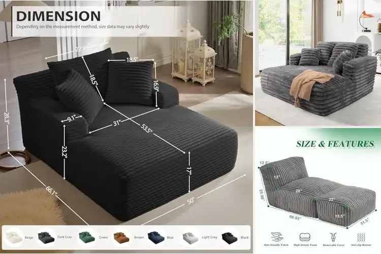 Detailed view of Best Plush Loungers: Your Ultimate Guide to Cozy Comfort
