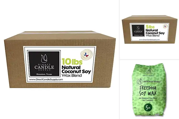 Detailed view of Best Quality Soy Wax Blends