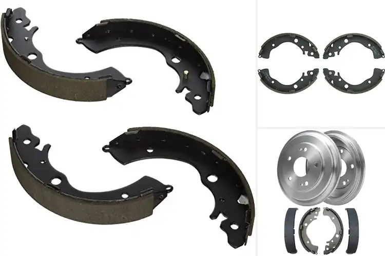 Detailed view of Best Rear Drum Brake Shoes Honda