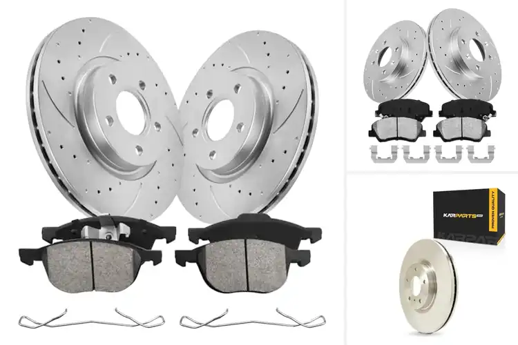 Detailed view of Best Rust Resistant Rotors
