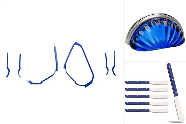Detailed view of Best Satin Blue Handles: Elevate Your Home Decor with Style