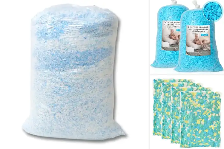 Detailed view of Best Shredded Foam Bean Bags