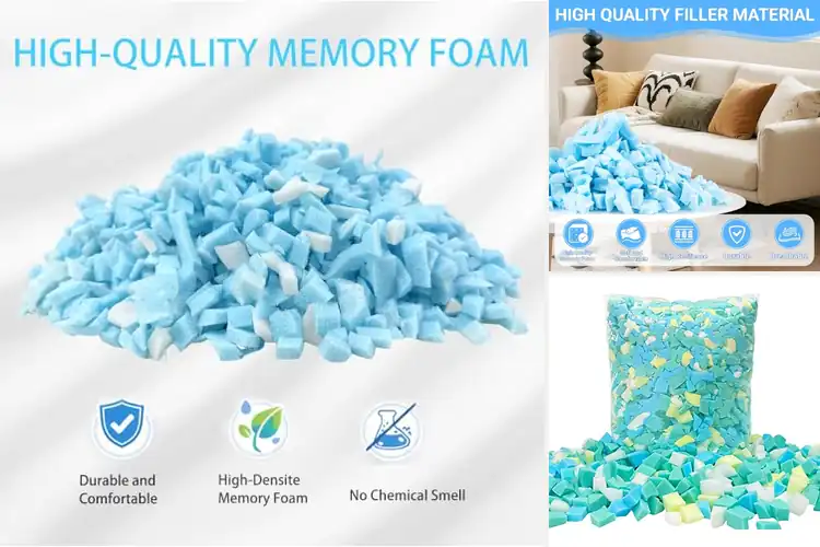 Detailed view of Best Shredded Foam Filling For Supportive Comfort