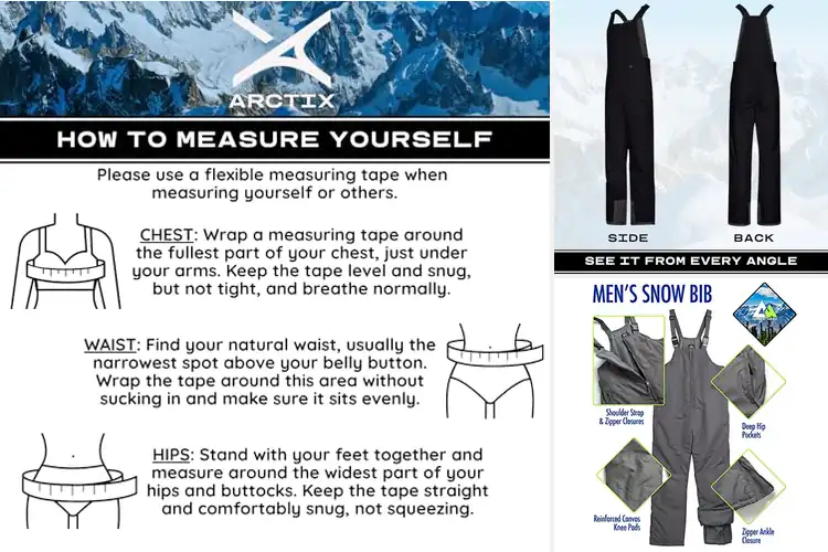 Detailed view of Best Snow Bib Pants: Top 10 Picks for Warmth & Adventure