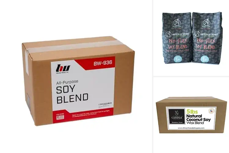 Detailed view of Best Soy Wax Blends