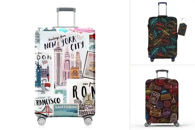 Detailed view of Best Stamp Luggage Covers