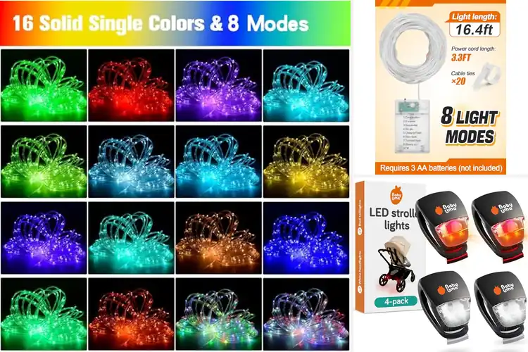 Detailed view of Best Stroller Lights: Top 10 Picks for Safe Evening Walks