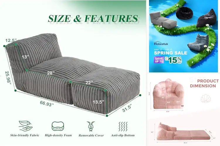 Detailed view of Best Teen Loungers