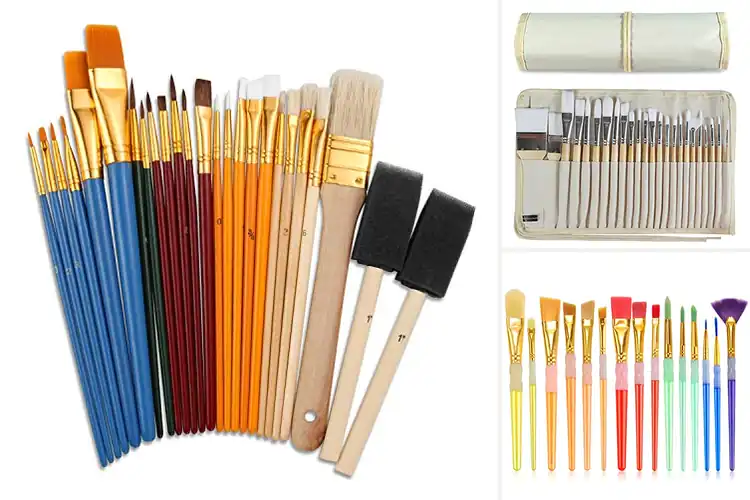 Detailed view of Best Variety Paint Brushes